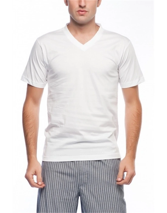 Nbb 707 Erkek Atlet Kısa Kollu V Yaka