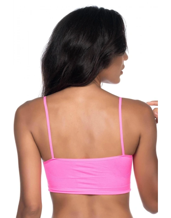 NEON FUŞYA MI Emay 4003 Soft İp Askı Büstiyer