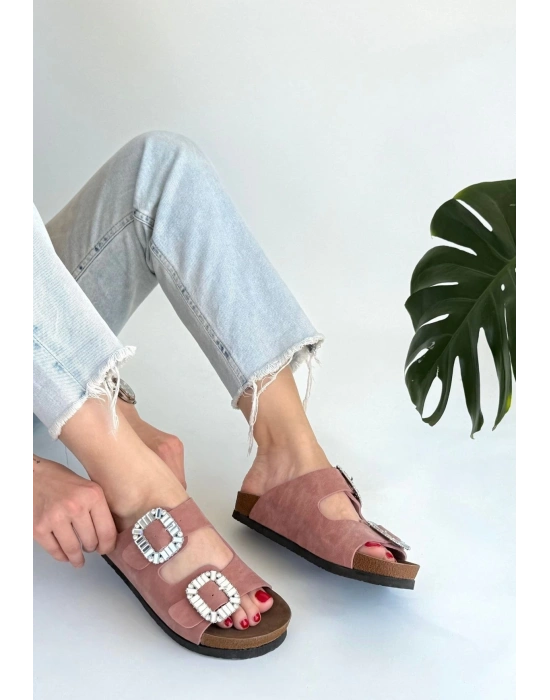 Nool Pudra Nubuk Kadın Terlik