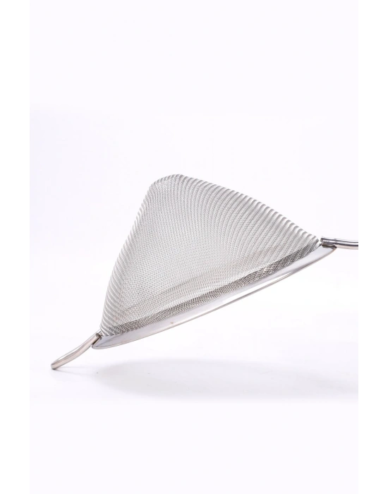 Paslanmaz Çelik Saplı Konik Süzgeç 14 cm