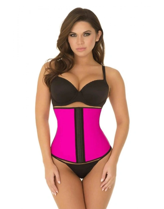 PEMBE MI 9161 Agraflı Bel Korse