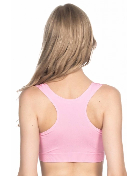 PEMBE MI Emay 4001 Soft Sporcu Büstiyer