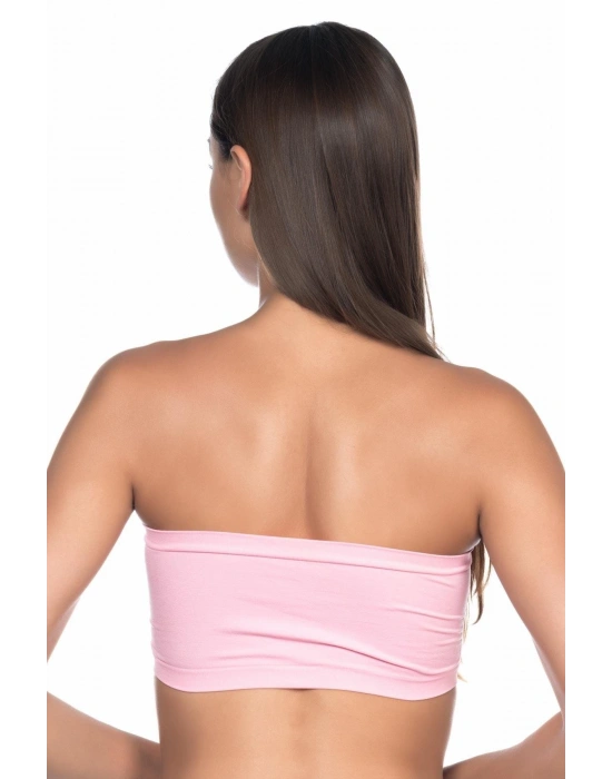 PEMBE MI Emay 4002 Soft Straplez Büstiyer