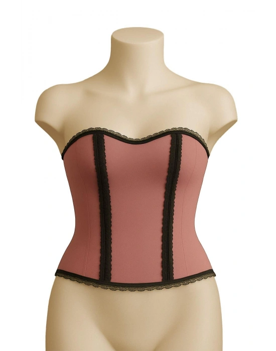 PEMBE MI Emay 9155 F Fırfırlı Terletici Büstiyer