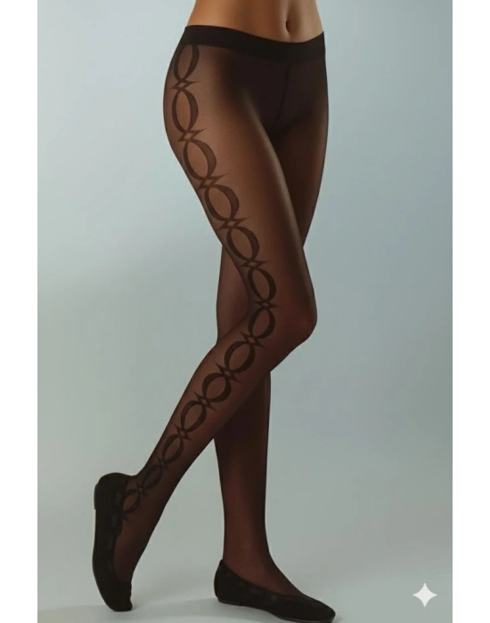 Penti Opal Model Desenli Kadın Külotlu Çorap