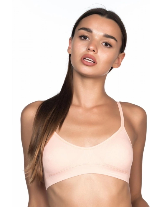 PUDRA  MI Emay 4020 Pedli İnce Askılı Büstiyer