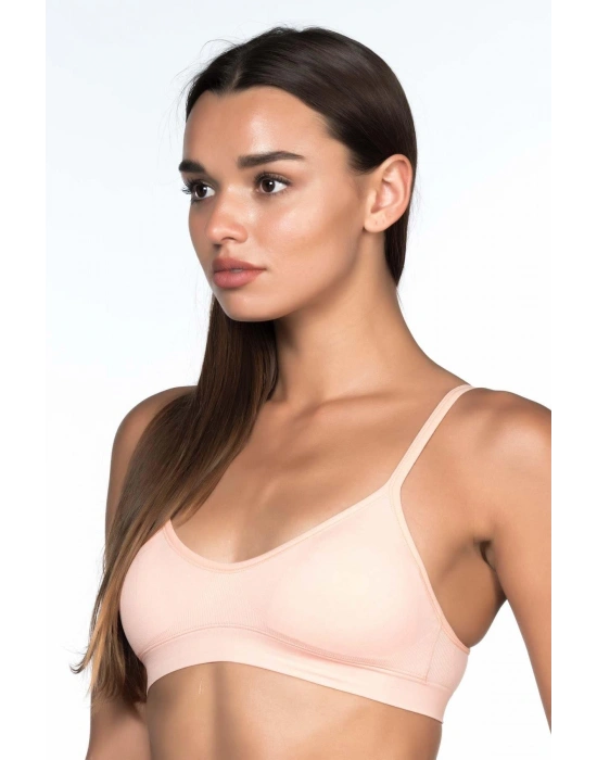 PUDRA  MI Emay 4020 Pedli İnce Askılı Büstiyer