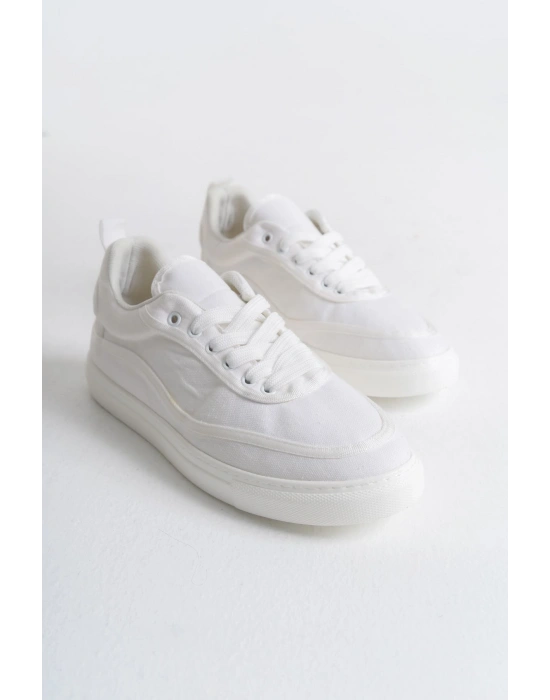 RS625 - Keten Erkek Spor Ayakkabı BEYAZ / BEYAZ