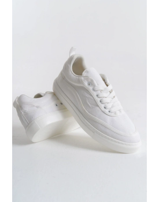 RS625 - Keten Erkek Spor Ayakkabı BEYAZ / BEYAZ