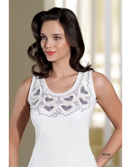 Şahinler Bayan Nakışlı Likralı Atlet B338