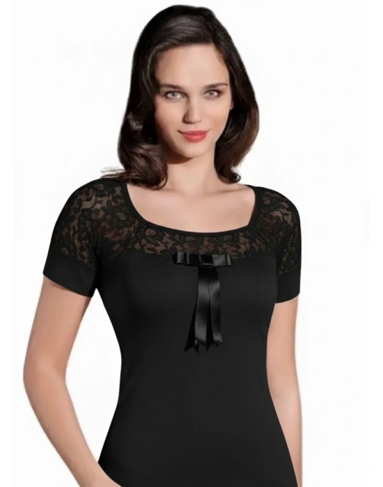 Şahinler Dantelli Kısa Kol Atlet B412