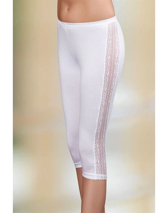 Şahinler Kadın Yanı Dantelli Tayt B890