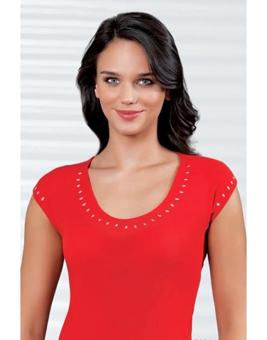 Şahinler Taş Başkılı Bluz B304