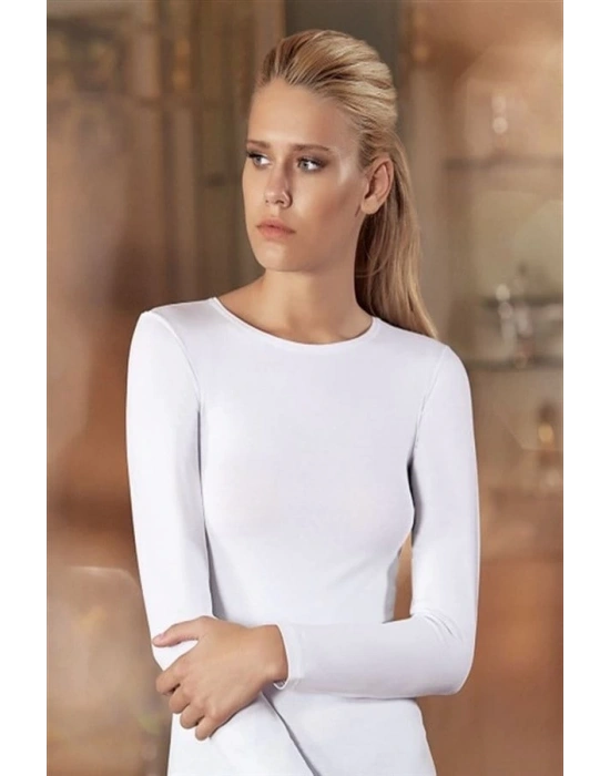 Şahinler Uzun Kollu Bisiklet Yaka Body B193