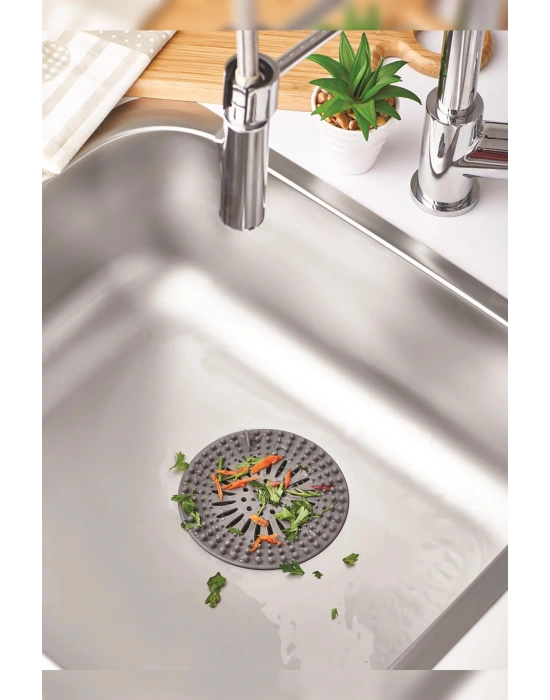 Silikon Lavabo Gideri Süzgeci