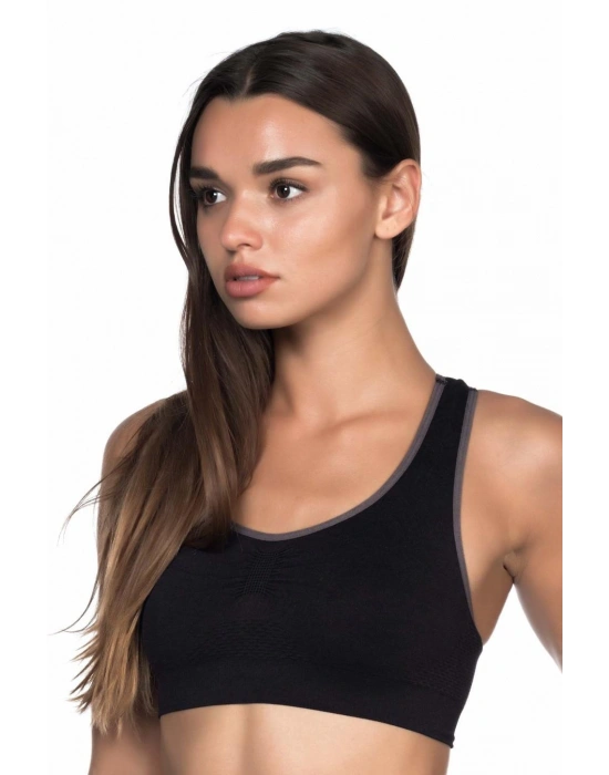 SİYAH-ANTRASİT MI Emay 4024 Double Toparlayıcı Büstiyer