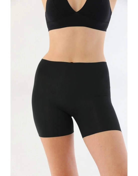 SİYAH MI 2703 Lazer Kesim İz Yapmaz Hayalet Boxer