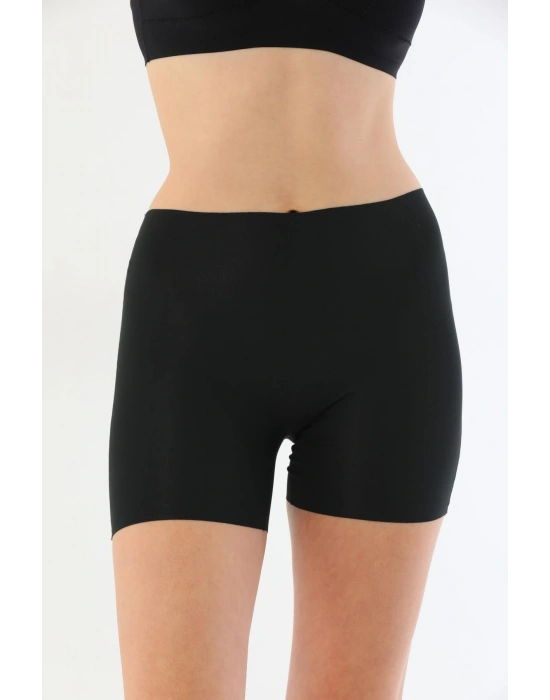 SİYAH MI 2703 Lazer Kesim İz Yapmaz Hayalet Boxer