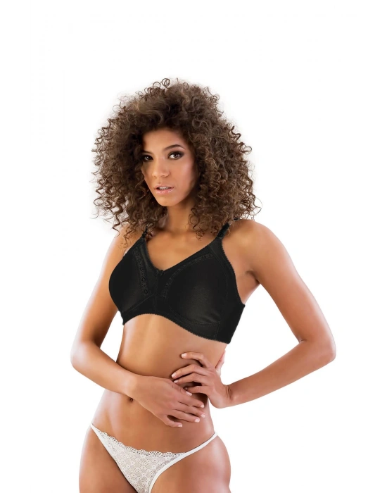 SİYAH MI Emay 112 B Cotton Toparlayıcı Sütyen