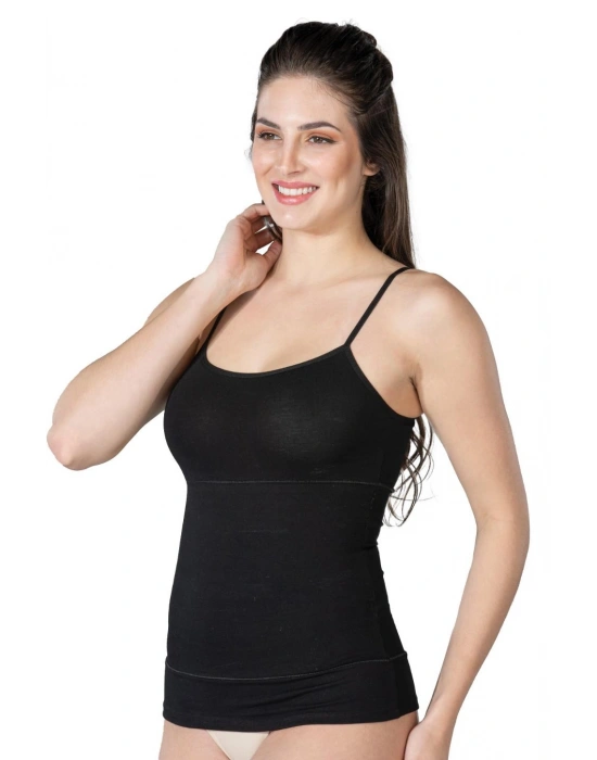 SİYAH MI Emay 1401 Modal Cotton Kadın Atlet Korse