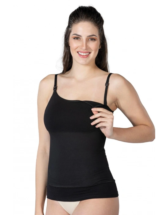 SİYAH MI Emay 1402 Modal Cotton Emzirme Atlet Korse