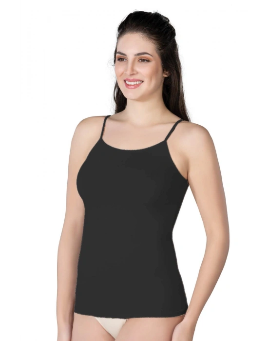 SİYAH MI Emay 1410 Modal Cotton İnce Askılı Atlet