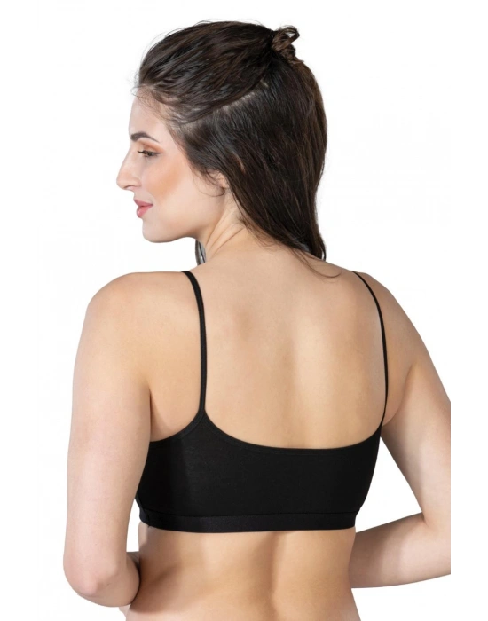 SİYAH MI Emay 1425 Modal Cotton Pedli Büstiyer