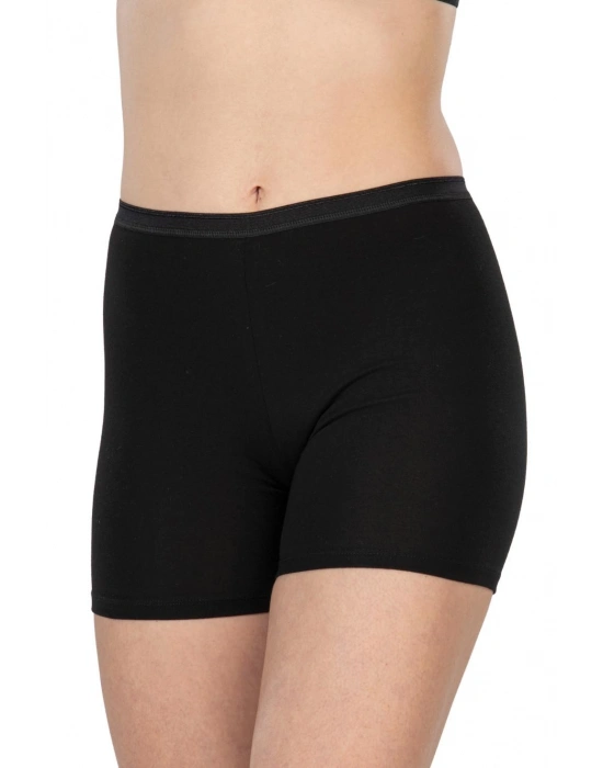 SİYAH MI Emay 1430 Modal Cotton Mini Tayt