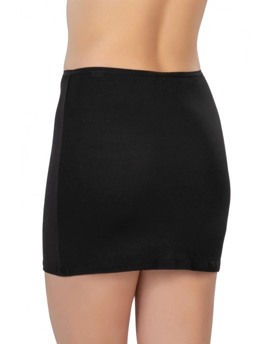 SİYAH MI Emay 1437 Modal Cotton Mini Jupon