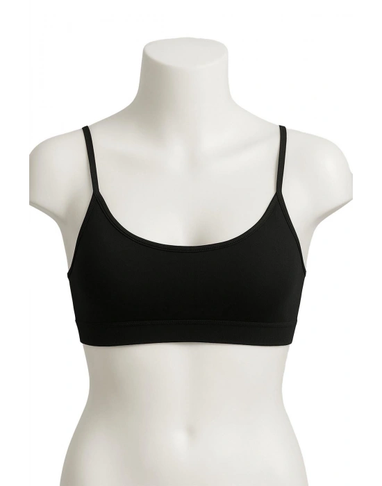 SİYAH MI Emay 1815 6'Lı Pedli Alıştırma Sütyeni