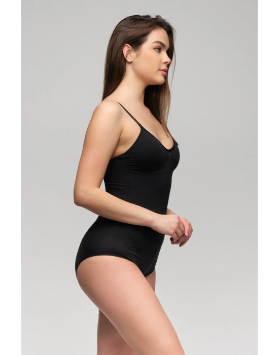 SİYAH MI Emay 1925 Soft Pedli Çıtçıtlı Body