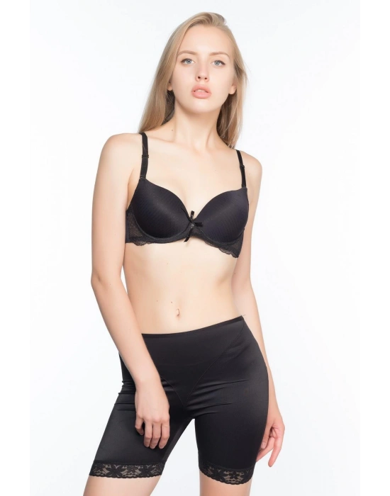 SİYAH MI Emay 2002 Paça Dantelli Pop Up