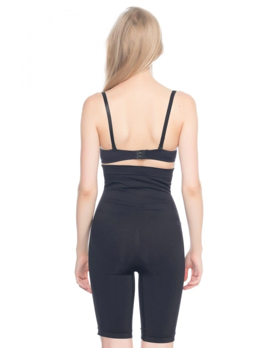 SİYAH MI Emay 2006 Yüksek Bel Uzun Paçalı Korse