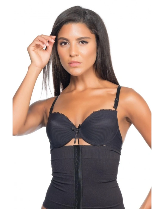 SİYAH MI Emay 2026 Agraflı Korse