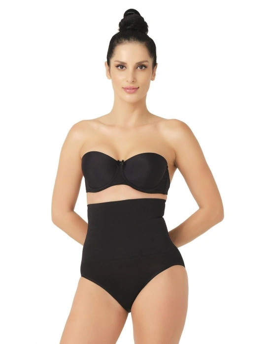 SİYAH MI Emay 2029 Masajlı Double Slip Korse