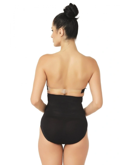 SİYAH MI Emay 2029 Masajlı Double Slip Korse