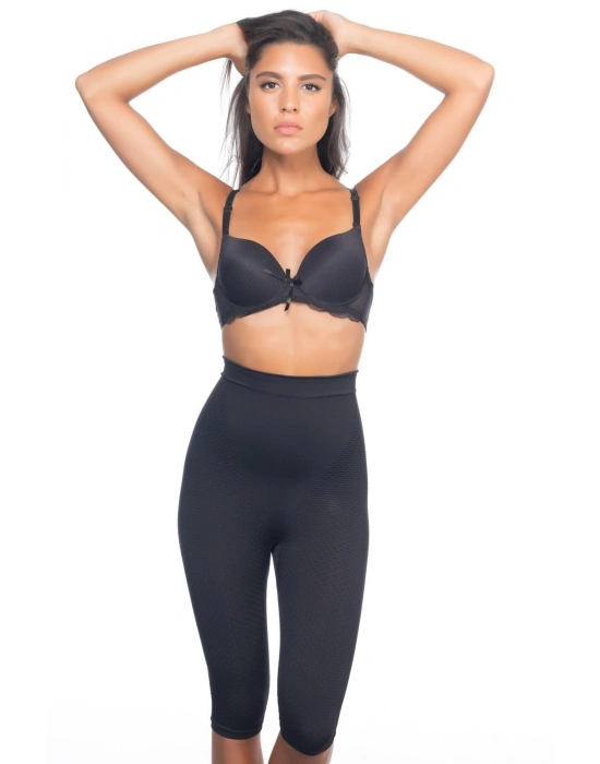 SİYAH MI Emay 2040 Anti Selülit Boxer Korse
