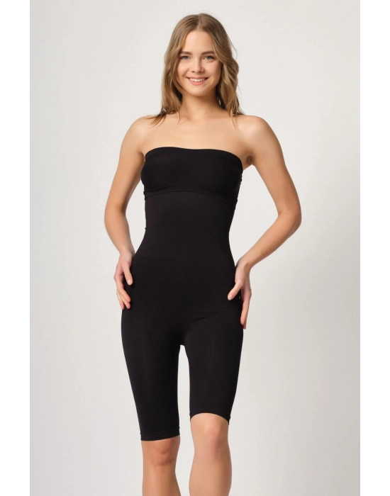 SİYAH MI Emay 2044 Yüksek Bel Double Uzun Paçalı Korse