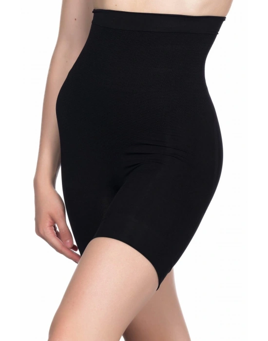 SİYAH MI Emay 2056 Yüksek Bel Masajlı Uzun Paça Korse