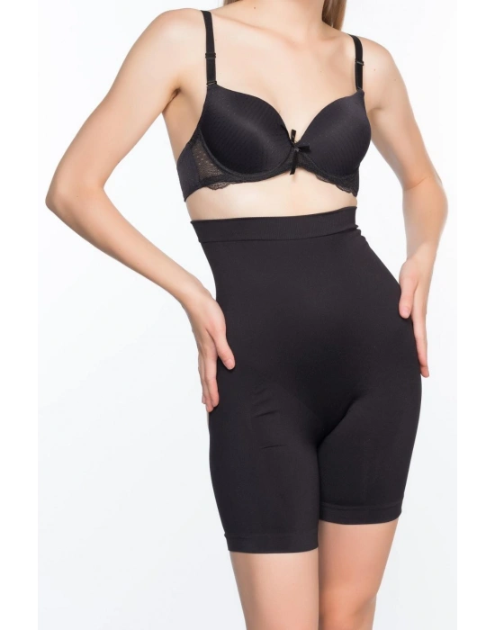 SİYAH MI Emay 2063 Popo Açık Paçalı Korse