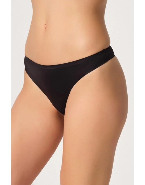 SİYAH MI Emay 2802 Yapıştırma Lazer Kesim String Külot