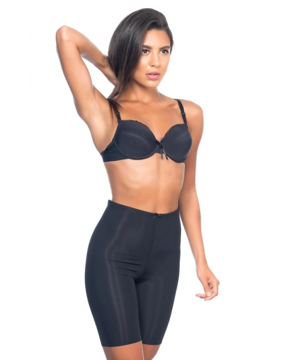 SİYAH MI Emay 2817 Yüksek Bel Paçalı Lazer Korse