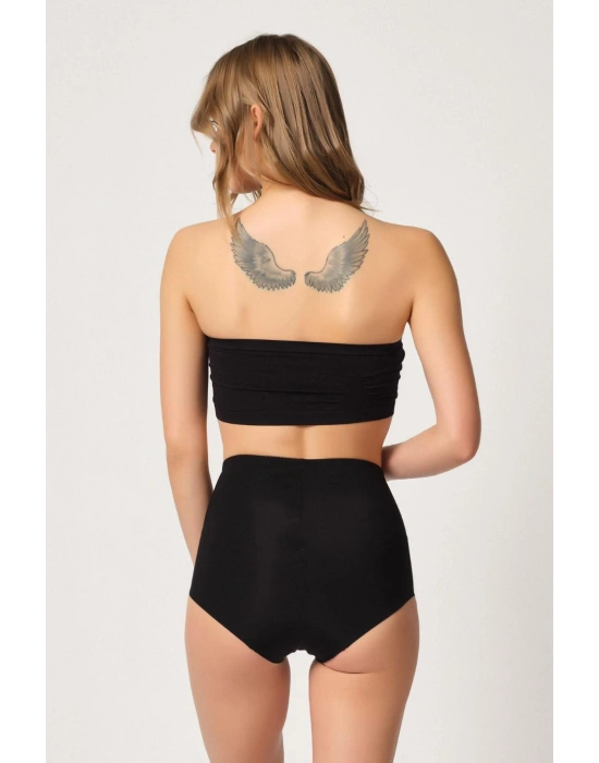 SİYAH MI Emay 2819 Slip Double Karın Toparlayıcı Lazer Korse
