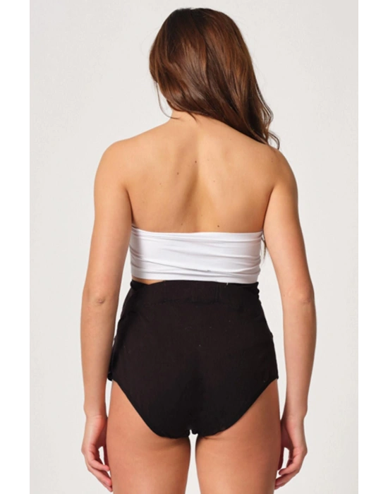 SİYAH MI Emay 2825 Cotton Hamile Karın Destekleyici Slip Korse