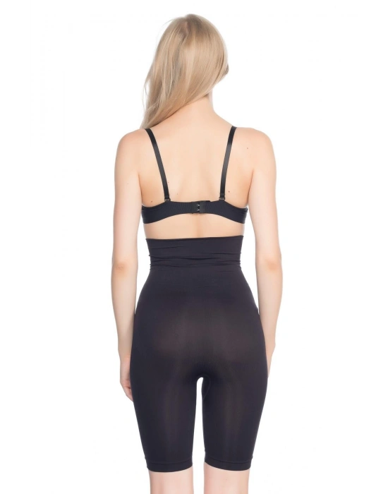 SİYAH MI Emay 3200 Pantolon Altı Soft Double Boxer Korse