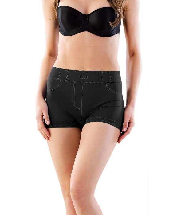 SİYAH MI Emay 3802 Soft Kot Boxer