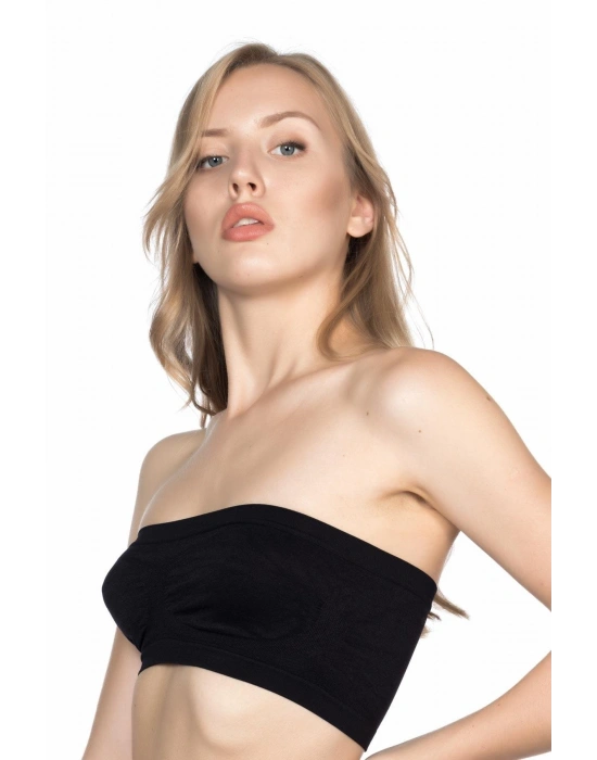 SİYAH MI Emay 4002 Soft Straplez Büstiyer