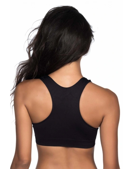 SİYAH MI Emay 4011 Sporcu Toparlayıcı Büstiyer