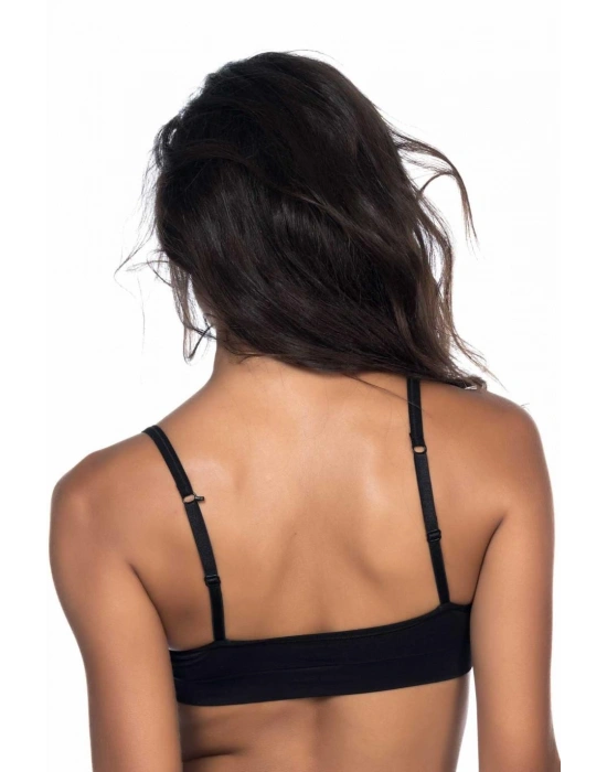 SİYAH MI Emay 4020 Pedli İnce Askılı Büstiyer