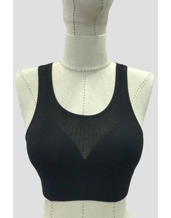 SİYAH MI Emay 4028 Seamless Tül Toparlayıcı Büstiyer